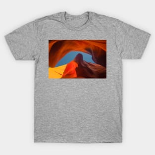 Looking Skyward, Lower Antelope Slot Canyon T-Shirt
